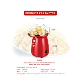 SONIFER Popcorn Maker SF-4014