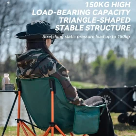 Camping Folding Chair Support 150kg