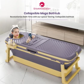 Super Large Bath Tub Folding Type for Kids and adult