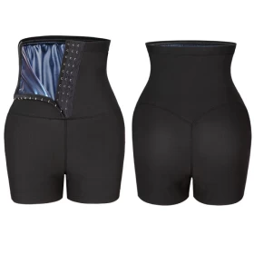 Sauna Waist Trainer Compression Shorts for Women