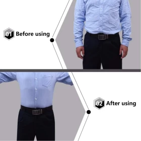 1 Pair Adjustable Elastic Shirt Stays Garter Holder