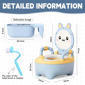 Potty Toilet Training Chair for Boys & Girls – Rabbit Design