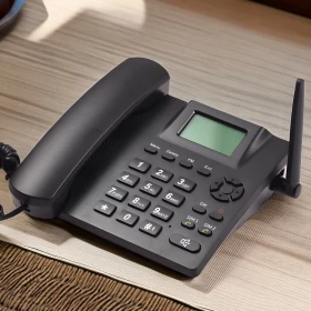 Wireless GSM Desk Phone with 2 SIM cards slots