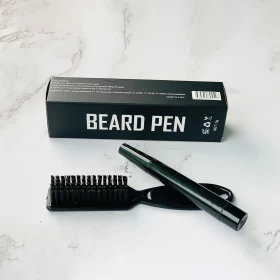 Waterproof Beard Filling Pen with Beard Brush