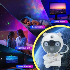 Astronaut Sky Projector Nightlight with Remote