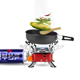 Portable Gas Stove + Gas bottal Camping