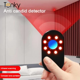 Portable Mini Anti Candid Infrared Camera Detector Anti-theft Alarm