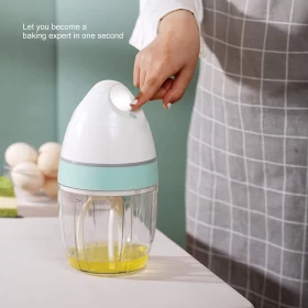 Automatic USB Rechargeable Electric Mini Egg Mixer 900ml