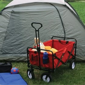 Folding Wagon Trolley Camping Cart