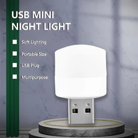 5Psc Mini USB Plug 1W Lamp
