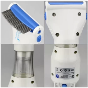 Electric  Lice Removal Comb with 4 Fliters