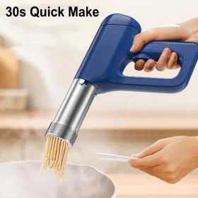 Cordless Electric Pasta Maker 5 Molds Automatic Noodle Maker