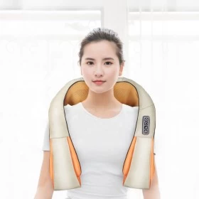 Neck and Back Massager with Heat, Electric Shoulder Massager Deep Tissu Kneading